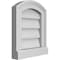 Ekena Millwork Arch Top Surface Mount PVC Gable Vent: Functional, w/ 2"W x 2"P Brickmould Sill Frame, 12"W x 14"H GVPAR12X1403SF - alternate 3